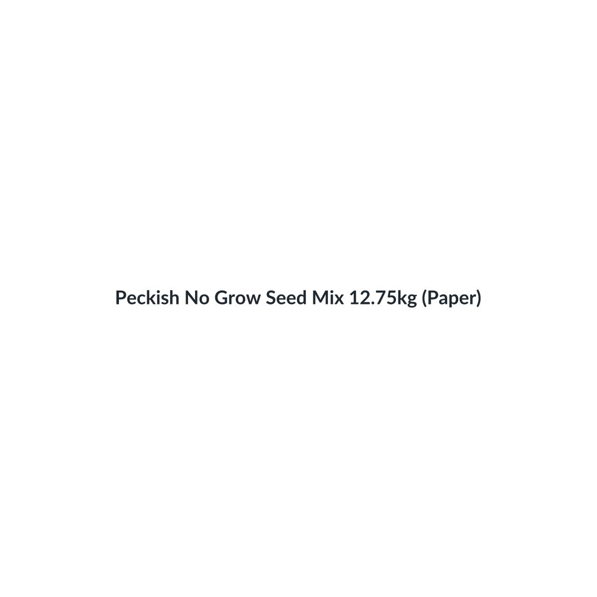 Peckish No Grow Seed Mix 12.75kg (Paper)