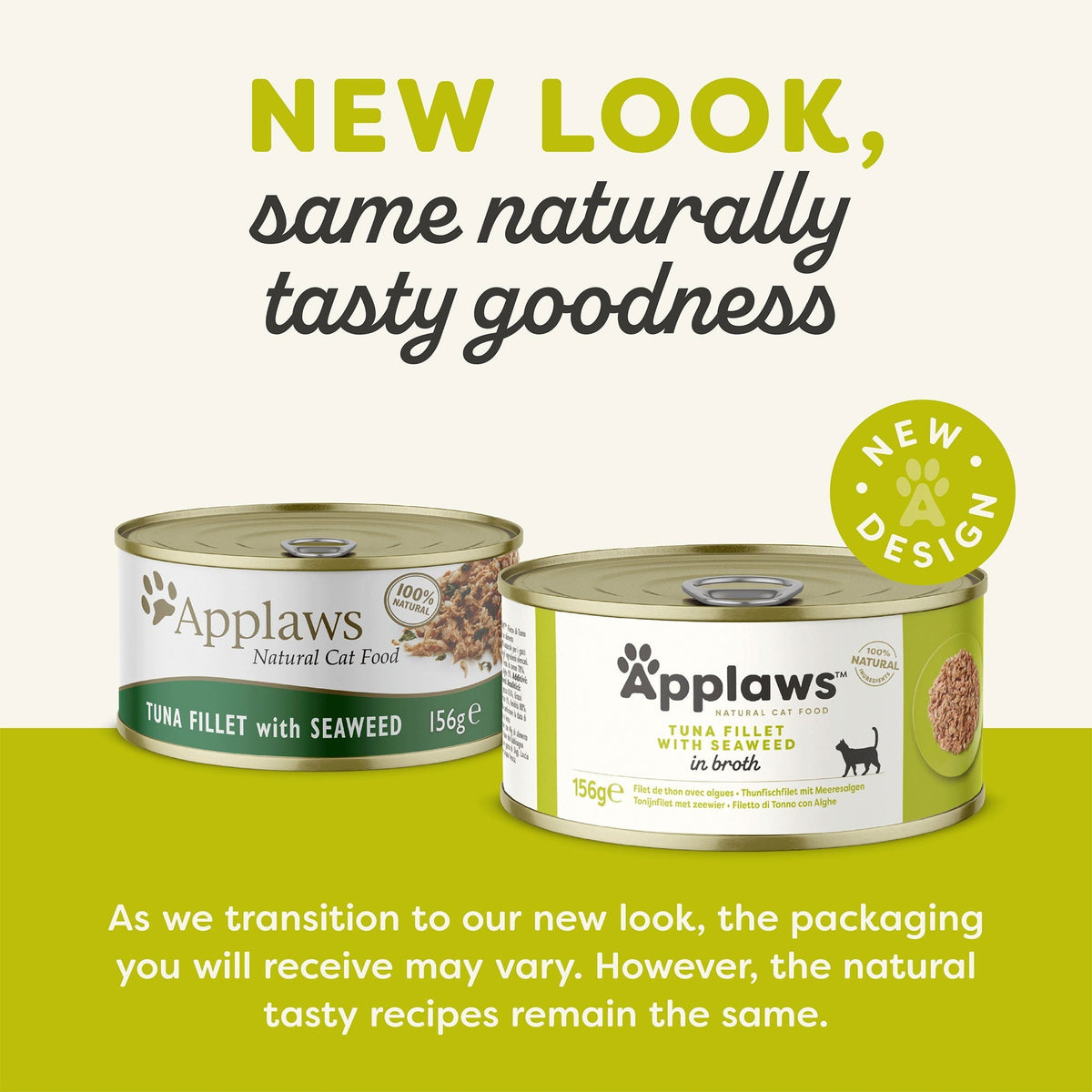 Applaws Cat Can Tuna and Seaweed 156g