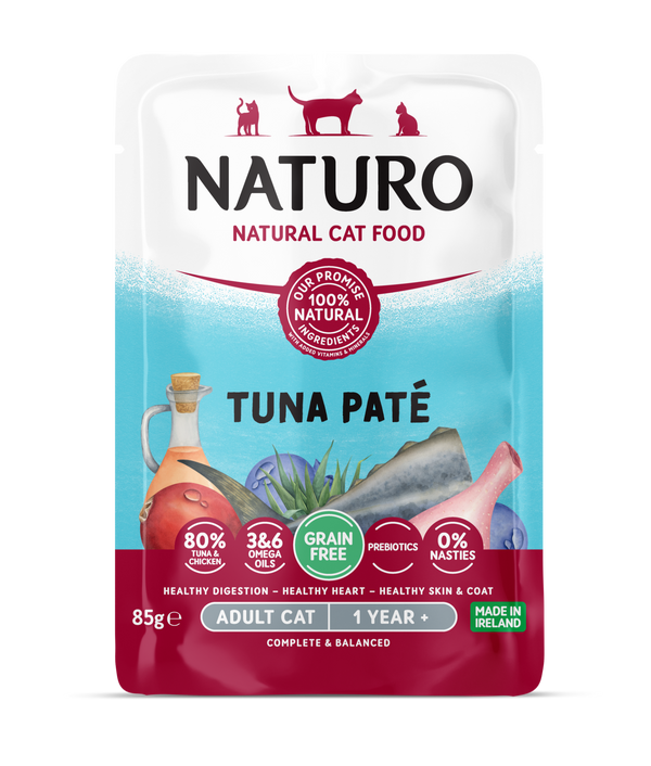 Naturo Cat Tuna Paté Pouch 85g x 8