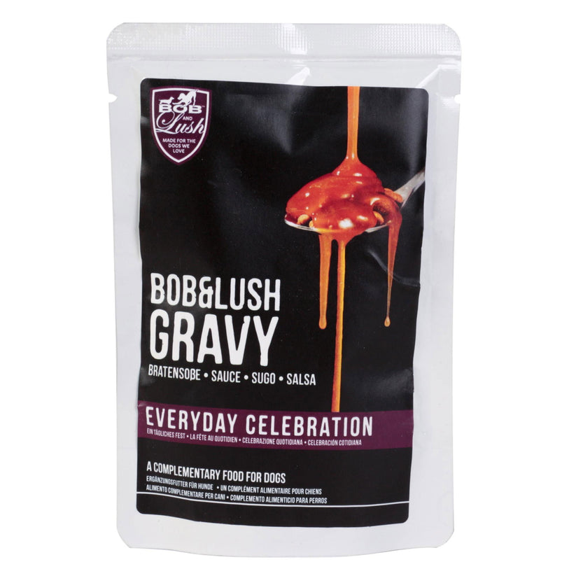Bob And Lush Wet Dog Food Pouch 8 X 85ml- Gravy