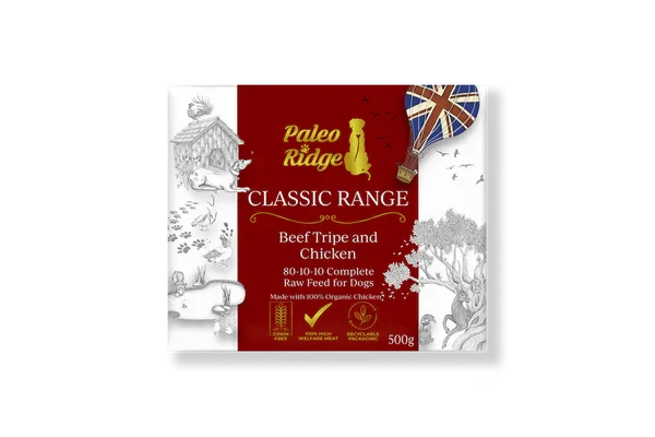 Paleo Ridge Classic Beef Tripe and Chicken 500g