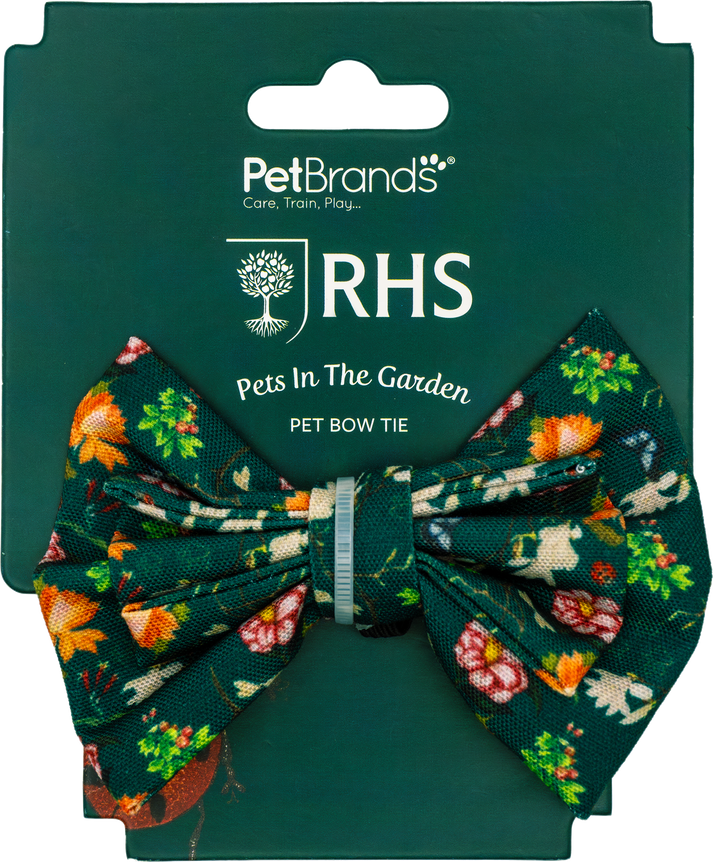 RHS Pets in the Garden Bow Tie