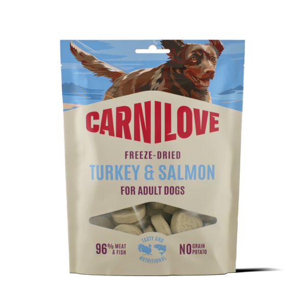 Carnilove Freeze-Dried Treats Turkey & Salmon 60g