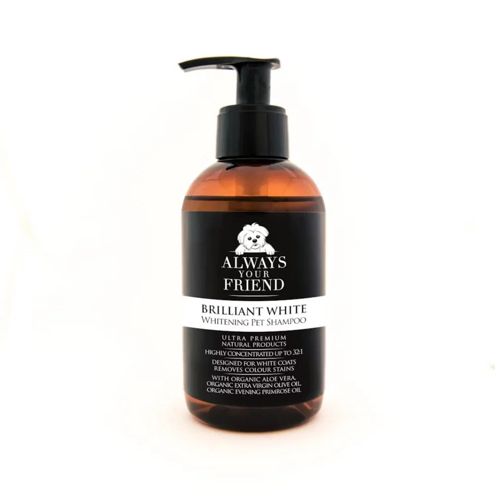 Always Your Friend Brilliant White Pet Shampoo – Organic Shampoo (250ml)