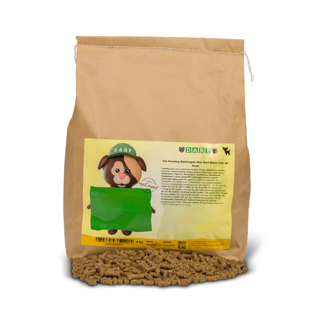 Darf Complete Dry Dog Food for Small Dogs (4kg) - North East Pet Shop