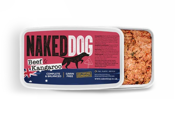 NAKED DOG Original Beef & Kangaroo 2x500g