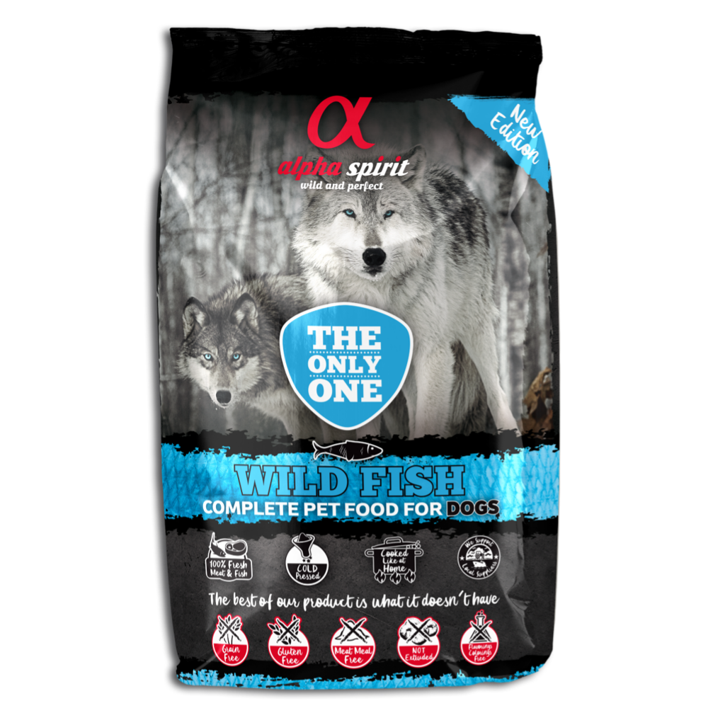 Alpha Spirit Wild Fish Complete Dog Food – The Only One (3kg) - North East Pet Shop