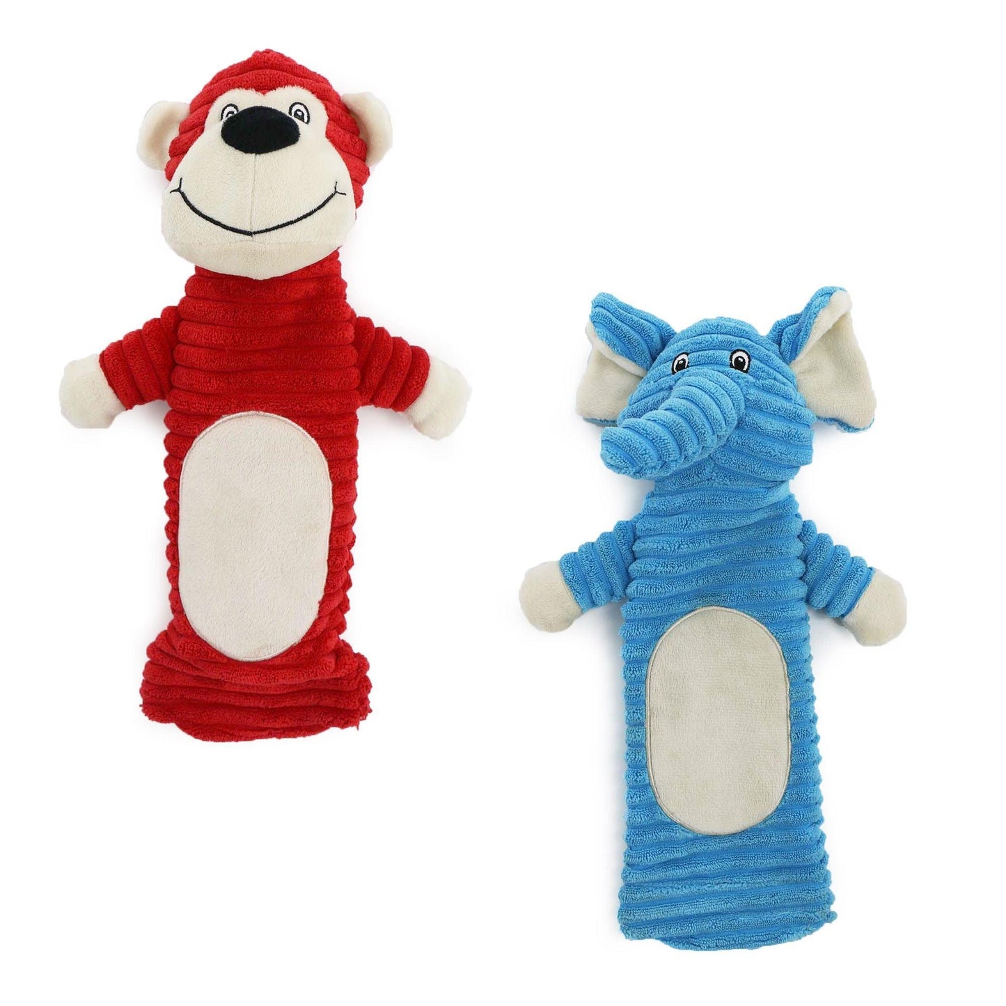 Ancol Bottle Buddy Elephant and Moneky Made From