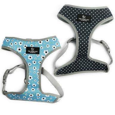 Ancol Soho Daisy/Polka Dot Patterned Harness XS - North East Pet Shop ANCOL