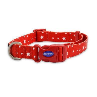Ancol Soho Star Patterned Collar L - North East Pet Shop ANCOL