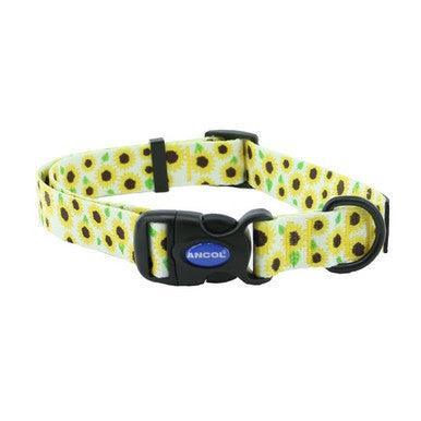 Ancol Soho Sunflower Patterned Collar Medium - North East Pet Shop ANCOL