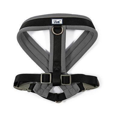 Ancol Viva Padded Harness Black L 52-71cm - North East Pet Shop ANCOL