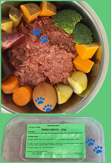 Northern Raw Feeds - Chicken Complete - 454g