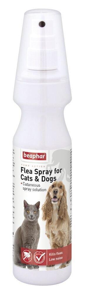 Beaphar Flea Spray for Cats and Dogs Pumpkin Action 150ml