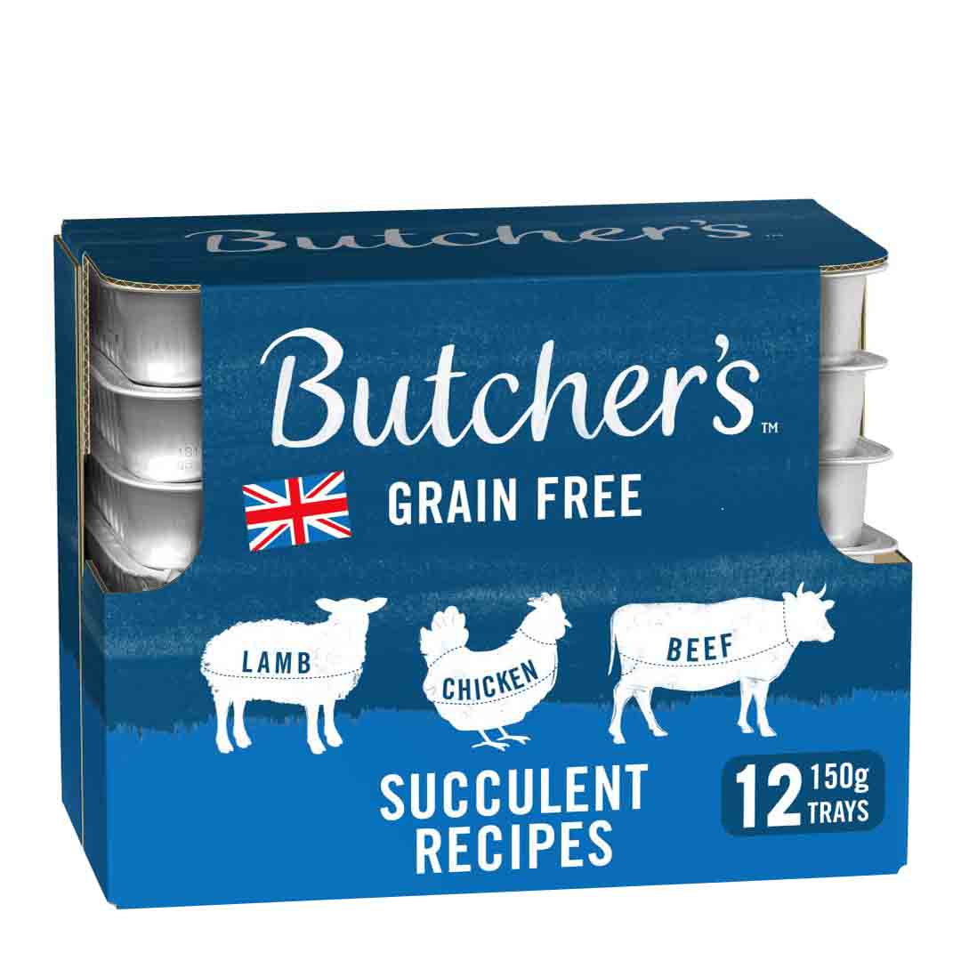 Butcher's Succulent Recipes Dog Food Trays – 4 x 150g / 12 x 150g – product view 3