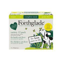 Forthglade Complete Puppy Grain Free Variety Case 12 pack 395g - North East Pet Shop Forthglade