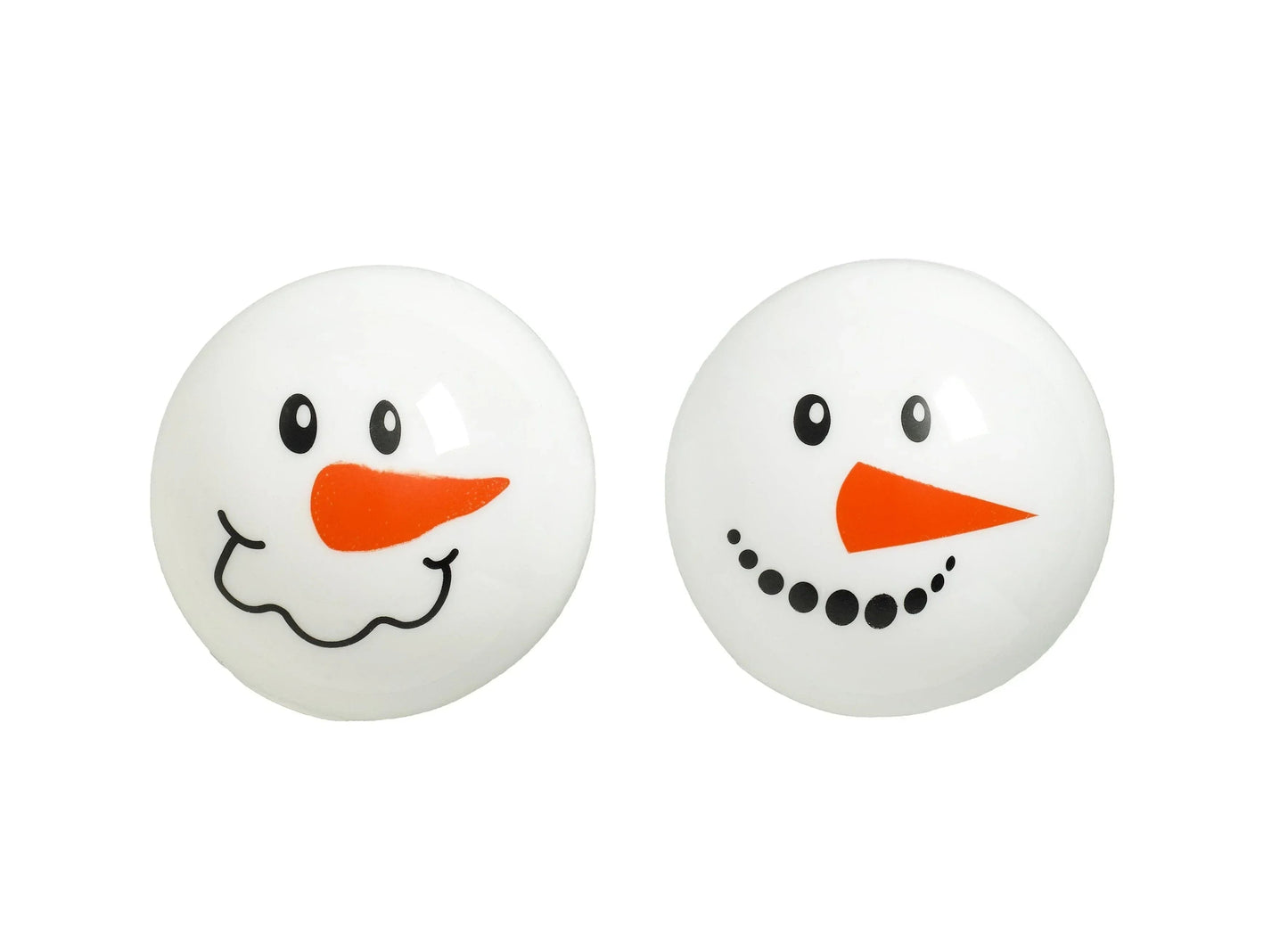 Good Boy Christmas Snowman Faceball