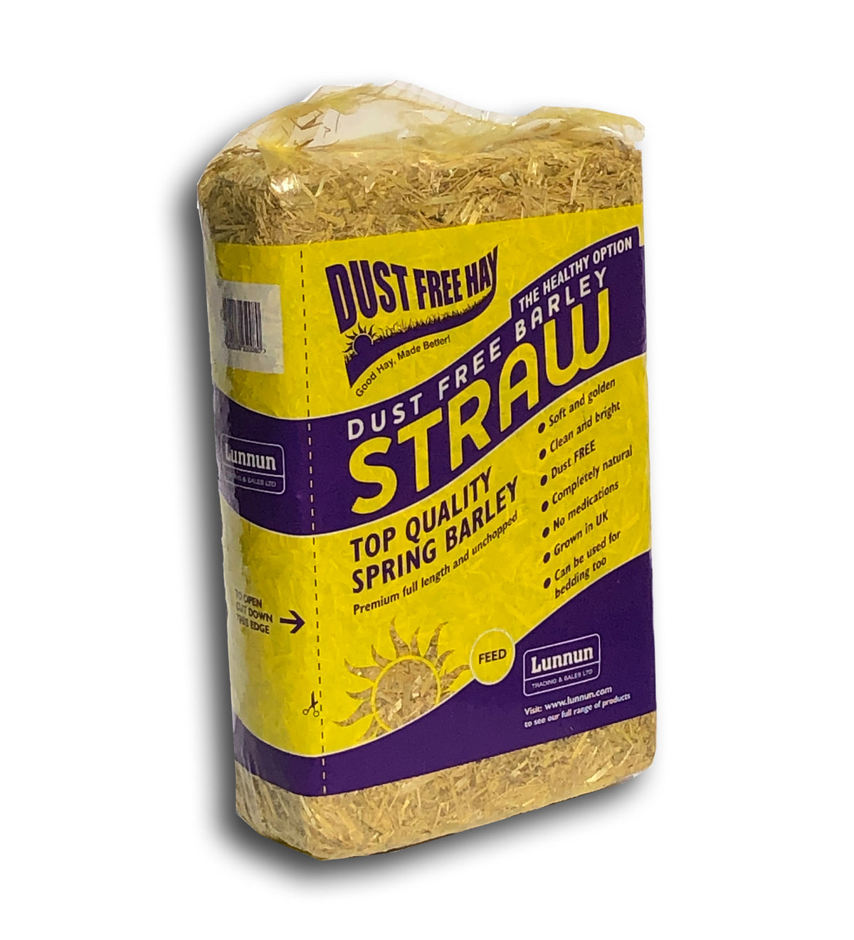 Lunnun Dust Free Barley Straw 2.25kg