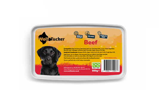 Wolf Tucker Working Dog Beef Meal - 500g