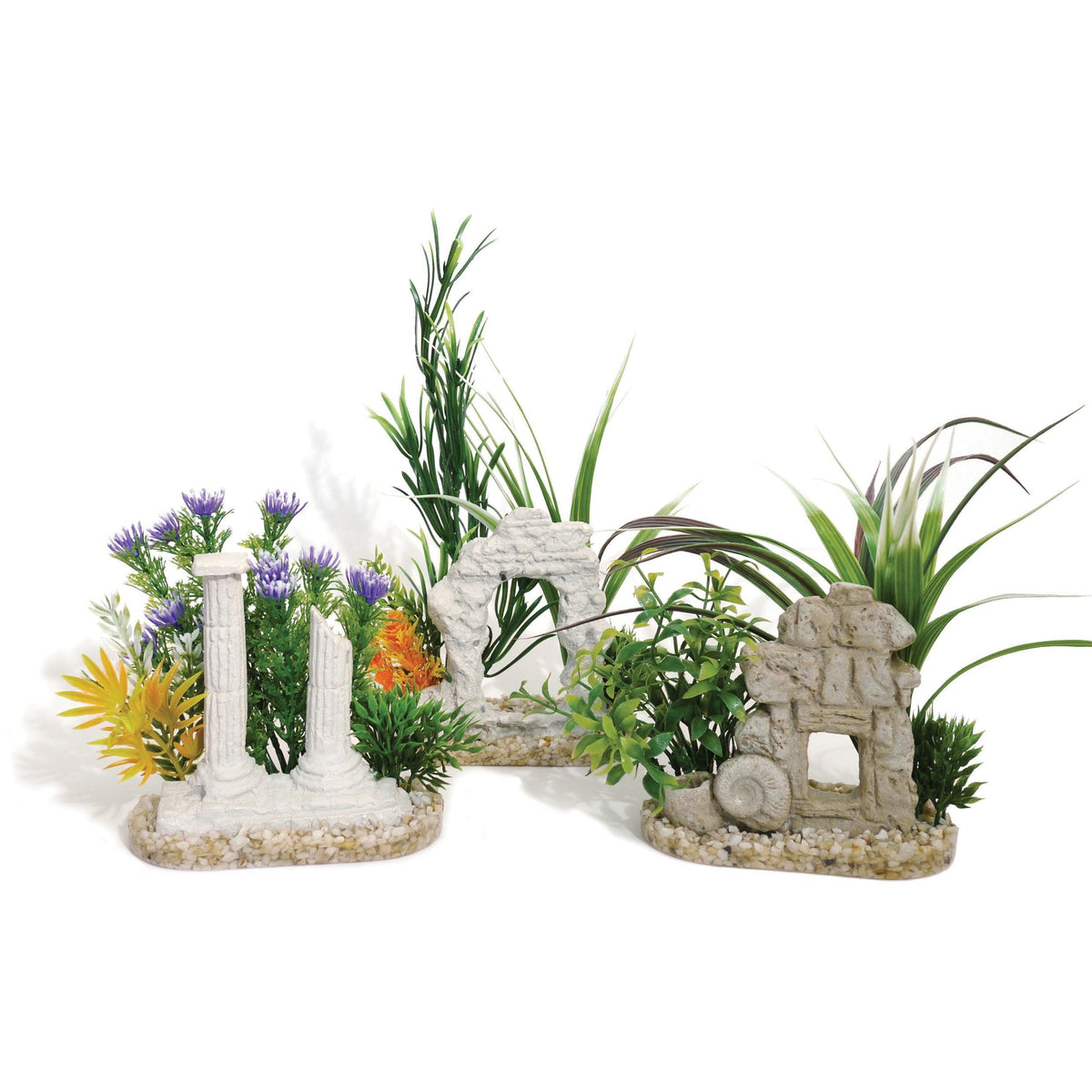Rosewood Sydeco Aquaplant Decor Ruins