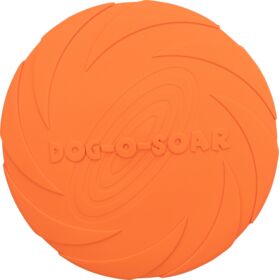 Trixie Dog Disc Natural Rubber 22cm - Orange