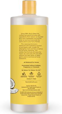 Burt's Bees for Equine Detangling Shampoo