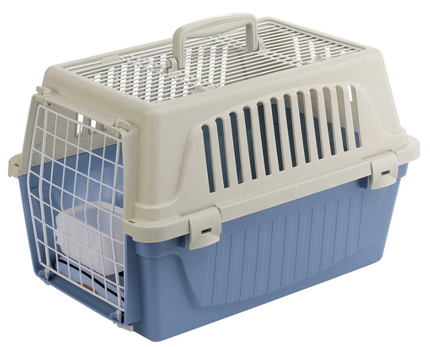 Atlas 10 Small Dog Carrier Open Top Asstd 48x32.5 x 29cm
