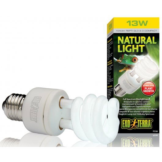 Exo Terra UVB 100 Tropical Terrarium Fluorescent Bulb 13w
