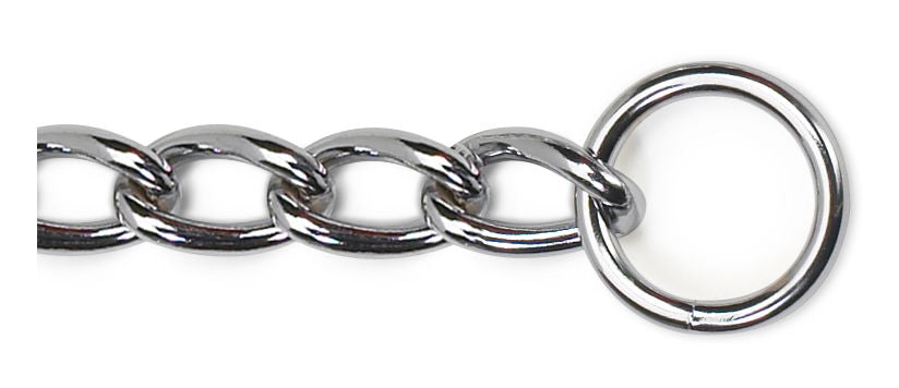 Heritage Check Chain Collar Xheavy 80cm Sz 11