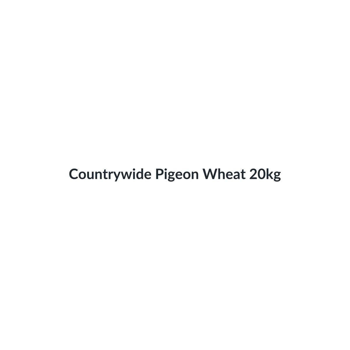 Countrywide Pigeon Wheat 20kg