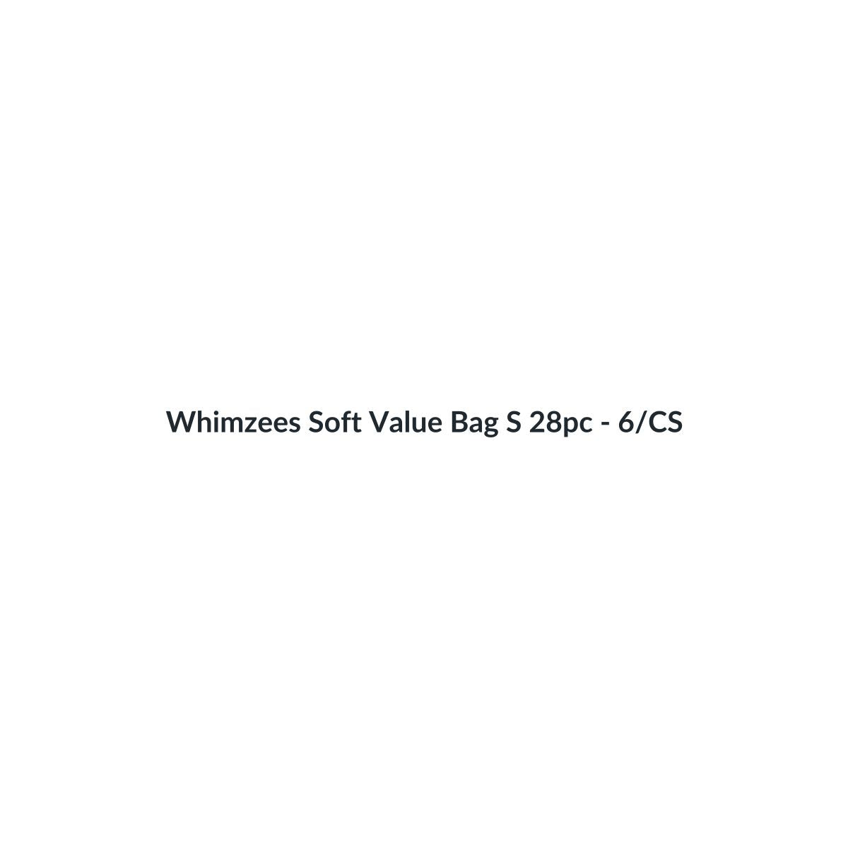 Whimzees Soft Value Bag S 28pc - 6/CS