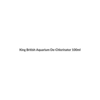 King British Aquarium De-Chlorinator 100ml
