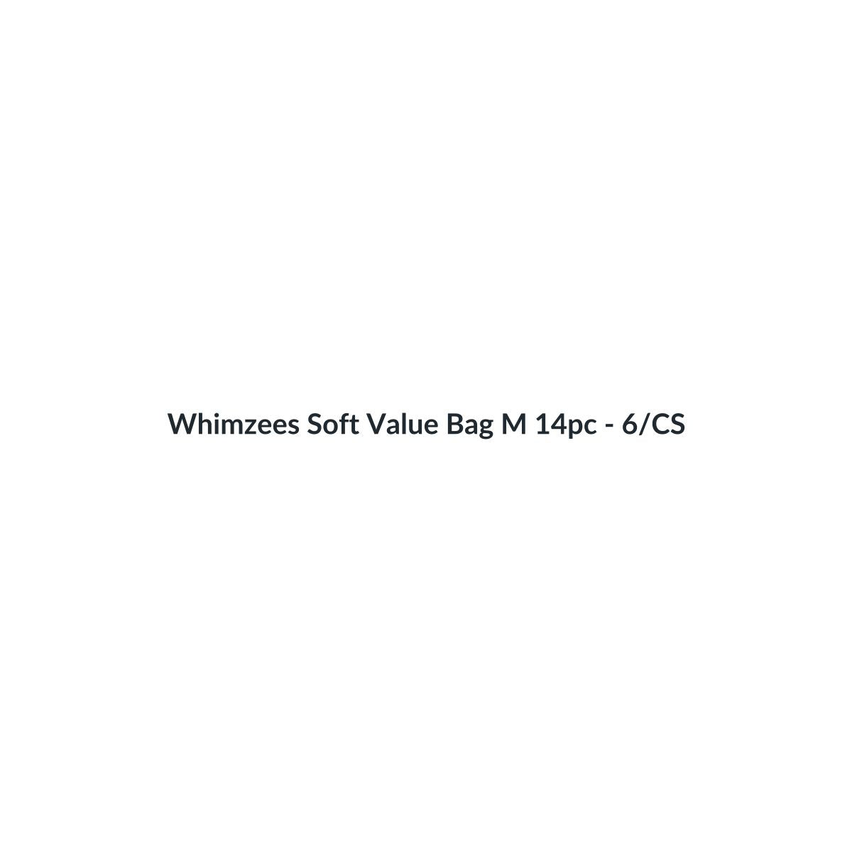 Whimzees Soft Value Bag M 14pc - 6/CS