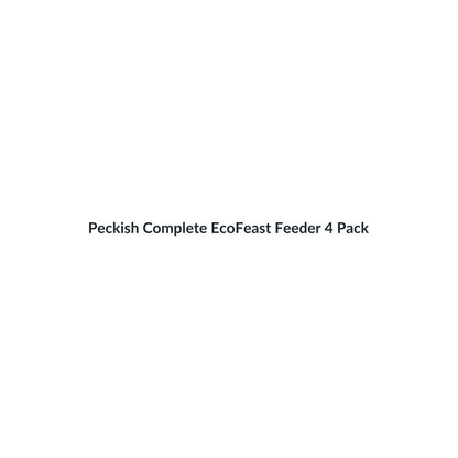 Peckish Complete EcoFeast Feeder 4 Pack
