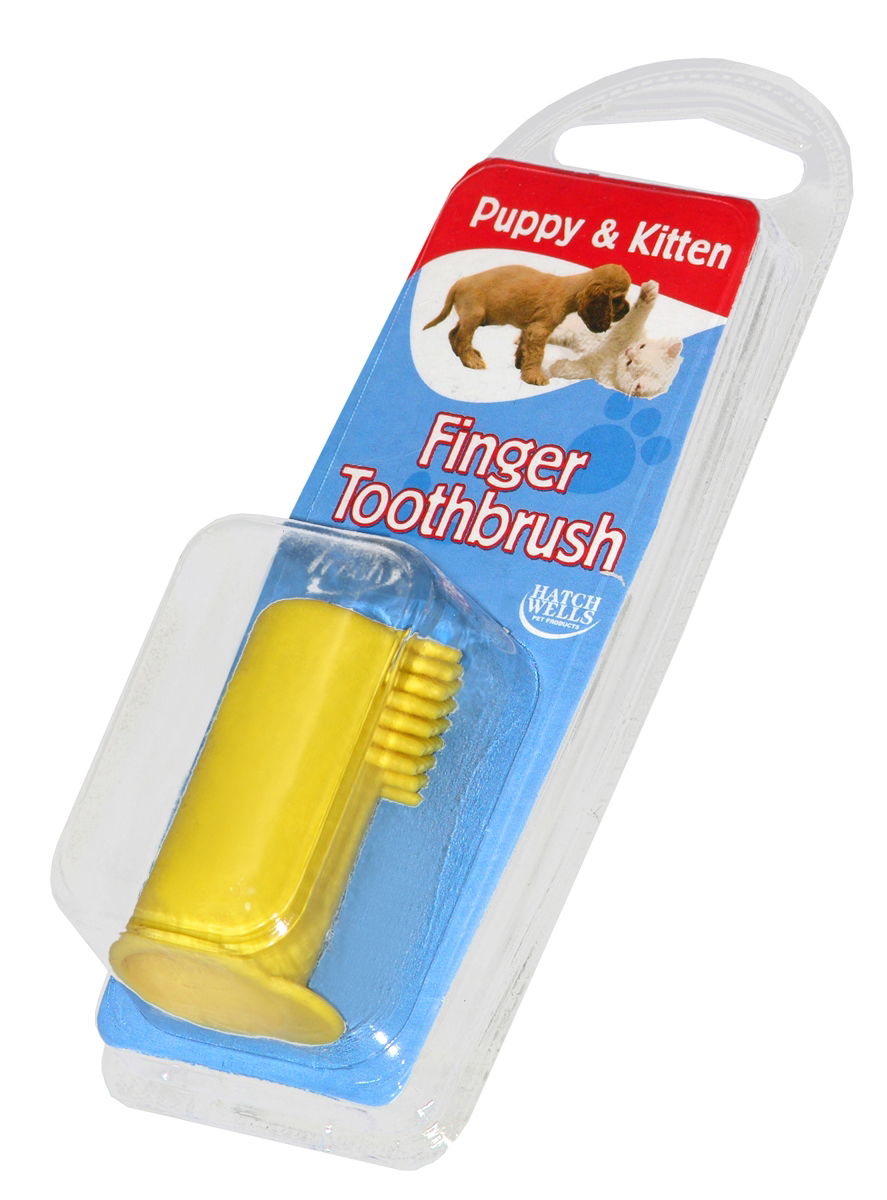 Dentifresh Puppy and Kitten Finger Toothbrush