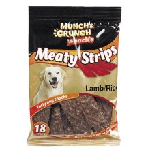Munch & Crunch Lamb & Rice Strips, 18pk