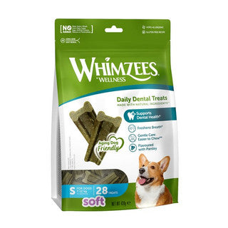 Whimzees Soft Value Bag S 28pc - 6/CS