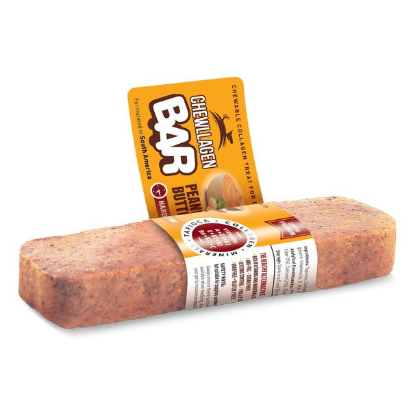 Chewllagen BAR Peanut Butter 5" Medium Dog Chew