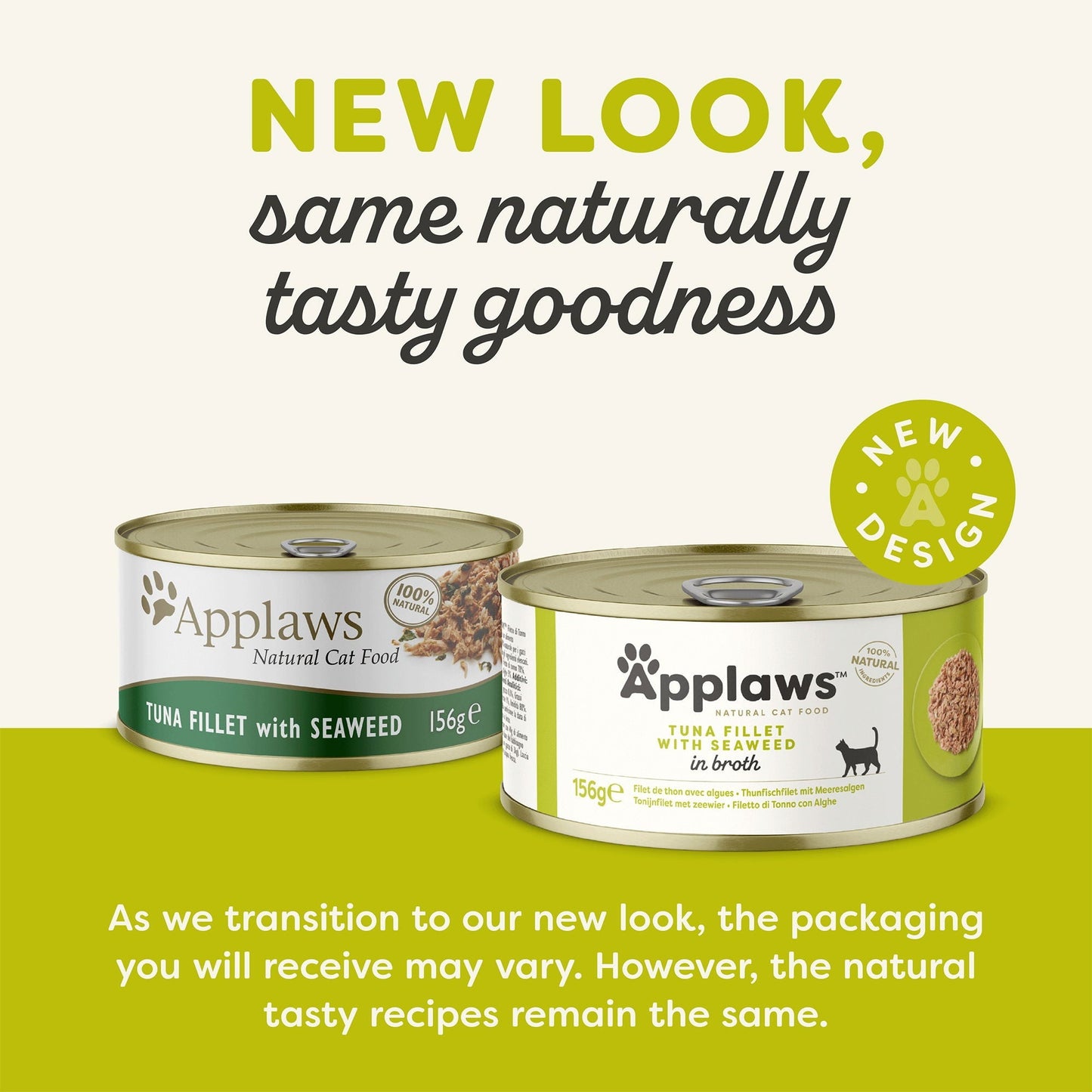 Applaws Cat Can Tuna and Seaweed 156g