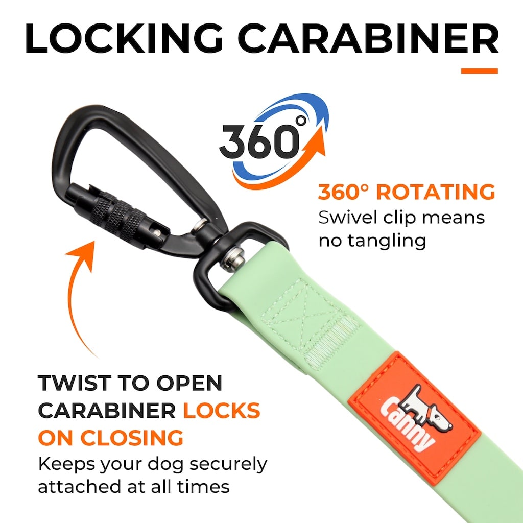 Canny Waterproof Lead - Hot pink
