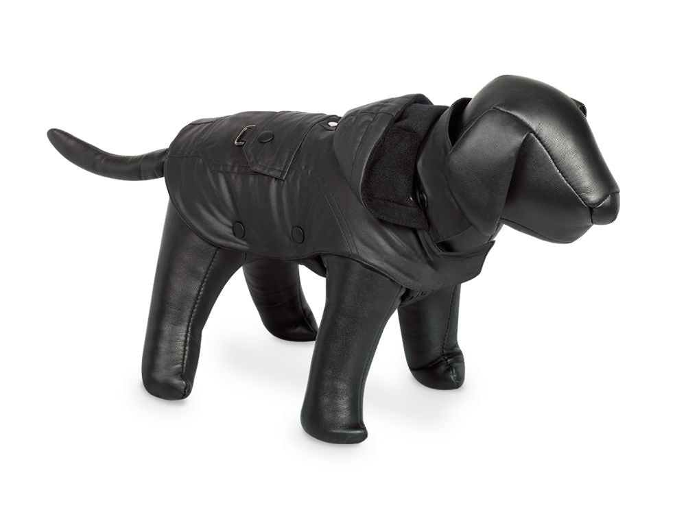 Nobby Mellow Dog Coat Black With Hood
