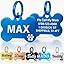 Personalised Pet Tag - Stainless Steel - Scratch Resistant - Multi / Round / Large