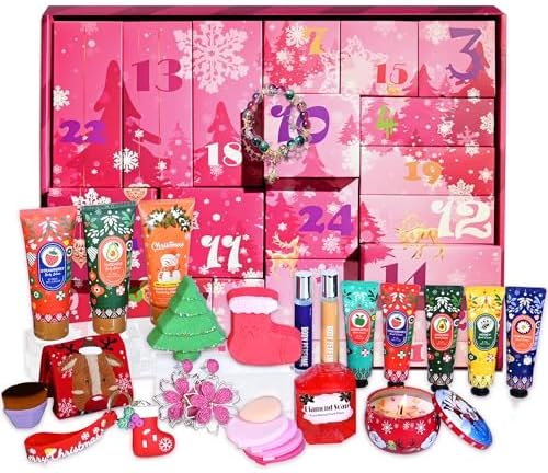 Karestcorp Pamper Self-Care Gift Set – Pink Calendar