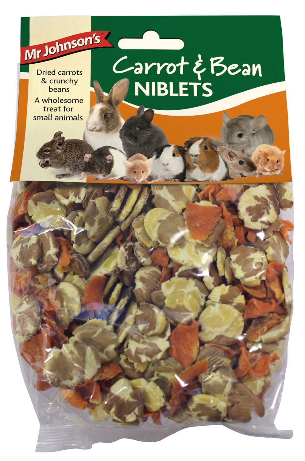 Mr Johnsons Carrot and Bean Niblets 150g