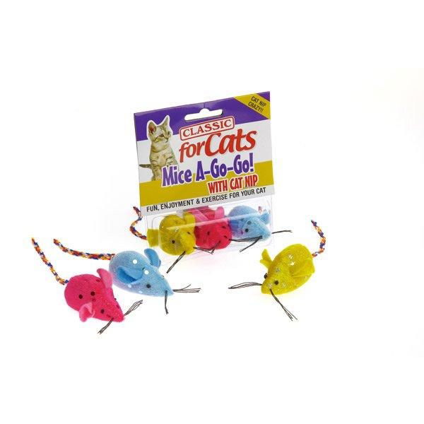 Classic Big Ear Glitter Mice 3 Pieces 50mm