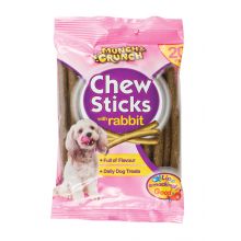 Munch & Crunch Chew Sticks with Rabbit, 20pk