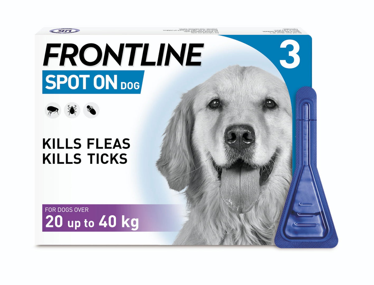 Frontline Spot On Large Dog 20-40kg 3 Pipettes
