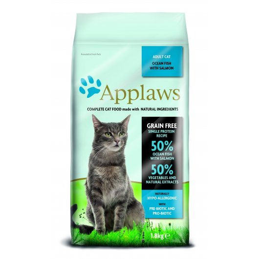 Applaws Cat Dry Ocean Fish with Salmon 350g