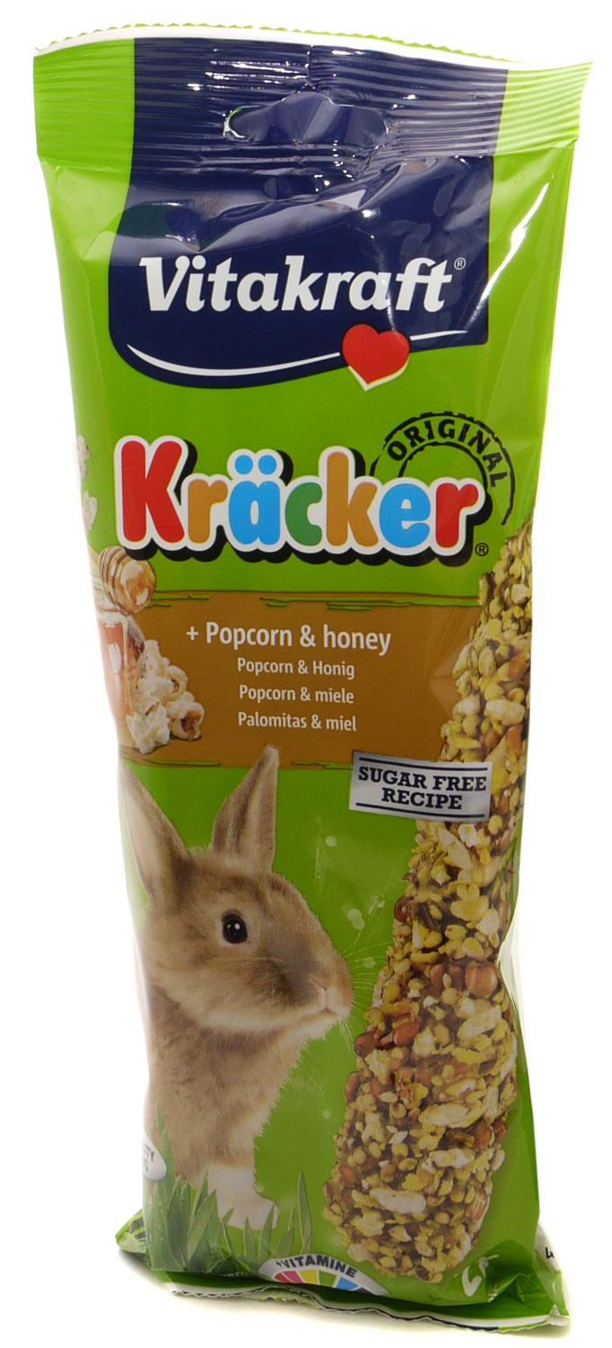 Vitakraft Kräcker® Rabbit Popcorn-honey Stick 2 Pack
