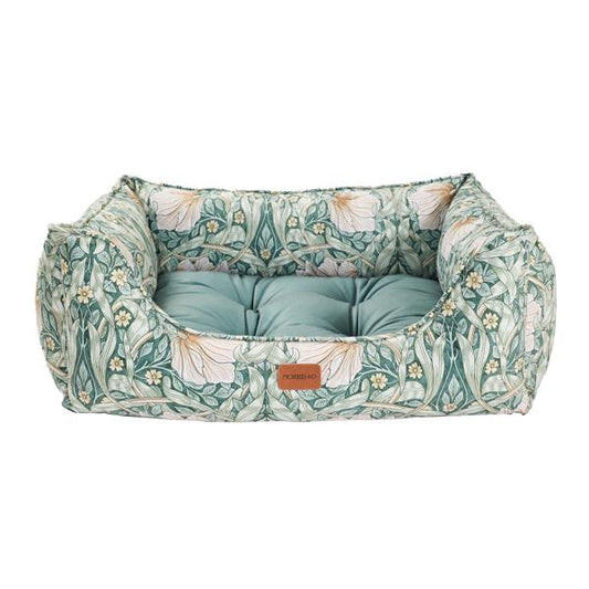 Morris & Co Pimpernel Print Square Bed - Small